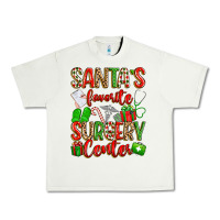 Pistachio Santa's Favorite Surgery Center png sublimation de Urban Heavy Tee - texasbilliewilder