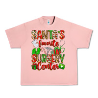 Salmon Santa's Favorite Surgery Center png sublimation de Urban Heavy Tee - texasbilliewilder