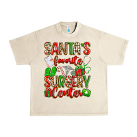 Sandshell Santa's Favorite Surgery Center png sublimation de Urban Heavy Tee - texasbilliewilder