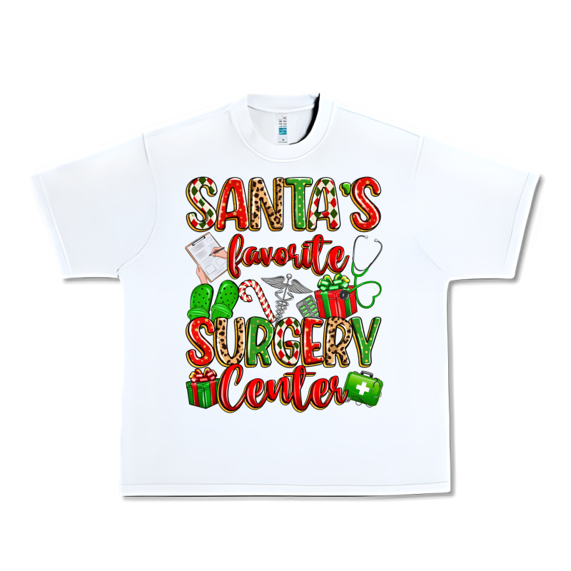 Santa's Favorite Surgery Center Png Sublimation De Urban Heavy Tee by texasbilliewilder | Teevron