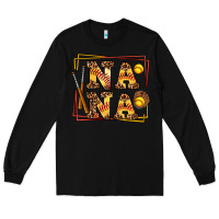 Black softball  nana Long Sleeve Tee - AdoDesignShop