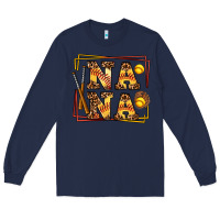 Navy softball  nana Long Sleeve Tee - AdoDesignShop