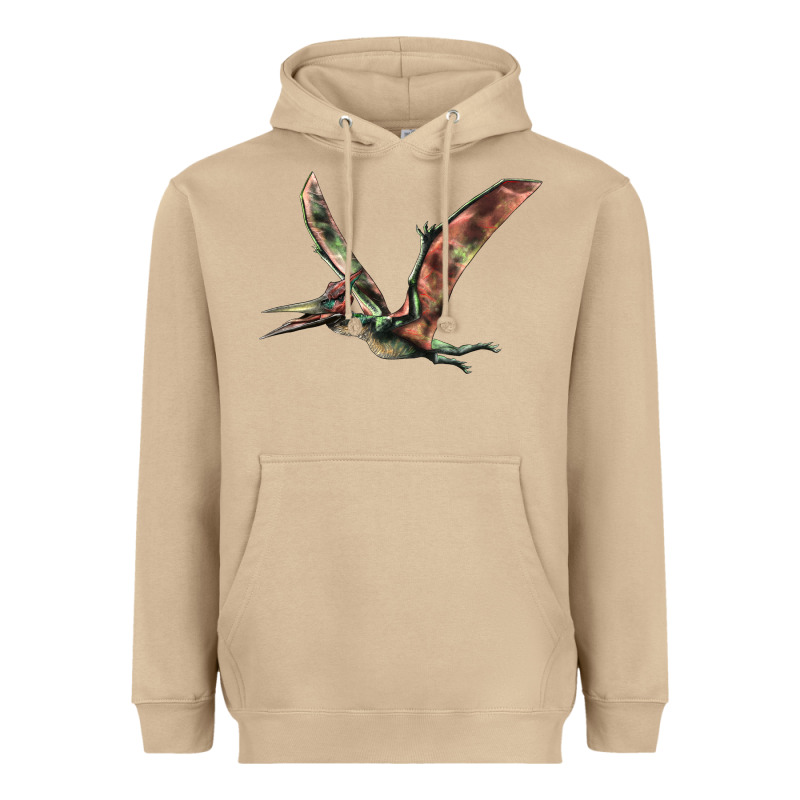 Pteranodon Heavyweight Hoodie by LillyAllenDesigns | Teevron