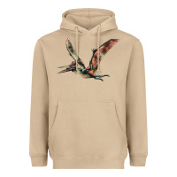 Mushroom Pteranodon Heavyweight Hoodie - LillyAllenDesigns