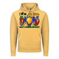 Vintage Mustard im an autism dad whats your superpower Vintage Hoodie - Zillion Design Studio