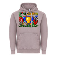 Vintage Zinc im an autism dad whats your superpower Vintage Hoodie - Zillion Design Studio