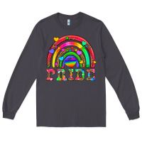Smoke lgbtq pride and rainbow Long Sleeve Tee - HRA Design Shop