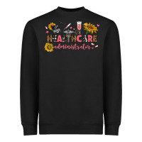Black healthcare administrator Heavyweight Sweatshirt - texasbilliewilder