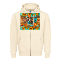 Sandshell cozy vibes Zipper Hoodie - Artiststas