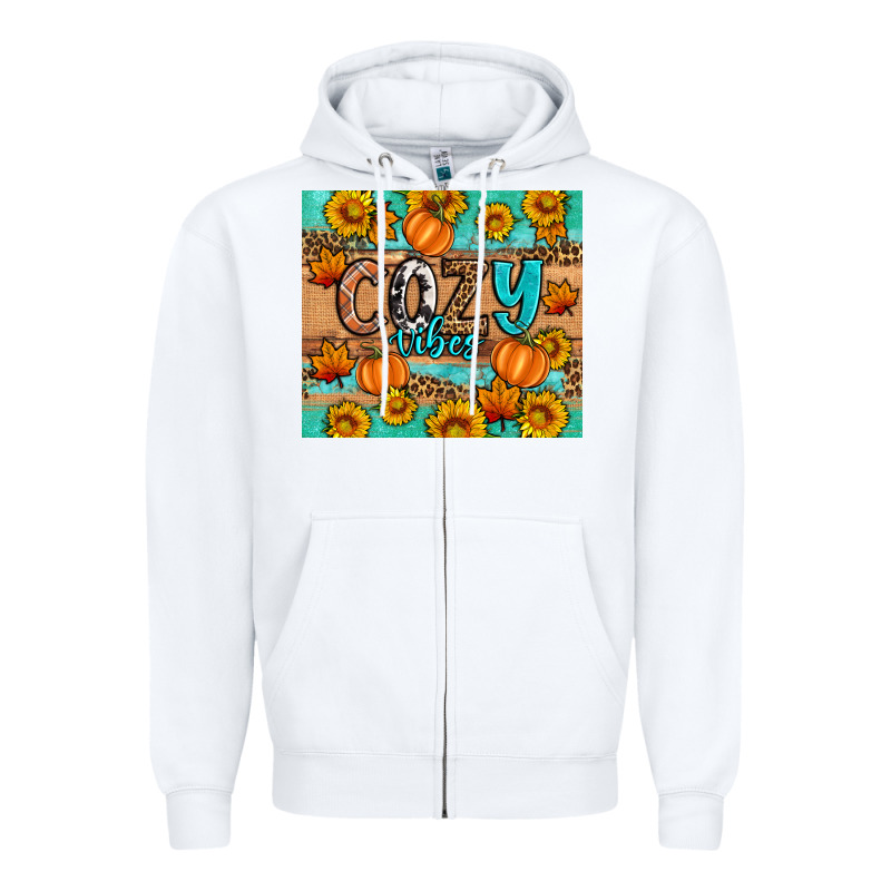 Cozy Vibes Zipper Hoodie by Artiststas | Teevron
