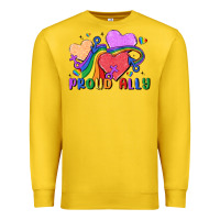 Lemon proud ally Premium Sweatshirt - MaliasSmallBusiness