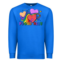 True Royal proud ally Premium Sweatshirt - MaliasSmallBusiness