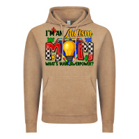 Vintage Coffee i'm an autism mom what's your superpower Vintage Hoodie - Zillion Design Studio