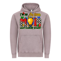 Vintage Zinc i'm an autism mom what's your superpower Vintage Hoodie - Zillion Design Studio