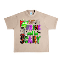 French Oak eat drink and be scary Urban Heavy Tee - Zillion Design Studio