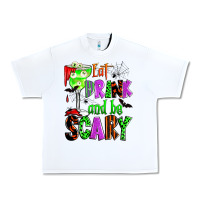 White eat drink and be scary Urban Heavy Tee - Zillion Design Studio
