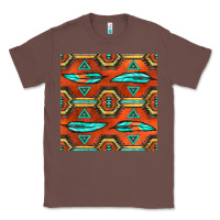 Chestnut native american aztec seamless pattern 2 Classic Tee - BundleAndBundleShop