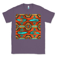 Lavender native american aztec seamless pattern 2 Classic Tee - BundleAndBundleShop