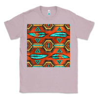 Lilac native american aztec seamless pattern 2 Classic Tee - BundleAndBundleShop