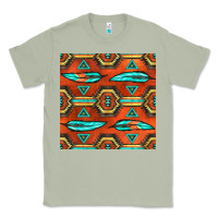 Matcha native american aztec seamless pattern 2 Classic Tee - BundleAndBundleShop