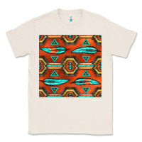 Natural native american aztec seamless pattern 2 Classic Tee - BundleAndBundleShop