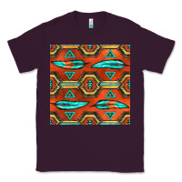 Plum native american aztec seamless pattern 2 Classic Tee - BundleAndBundleShop