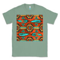 Sage native american aztec seamless pattern 2 Classic Tee - BundleAndBundleShop