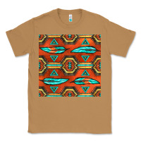 Toasted Coconut native american aztec seamless pattern 2 Classic Tee - BundleAndBundleShop