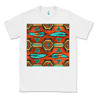 White native american aztec seamless pattern 2 Classic Tee - BundleAndBundleShop