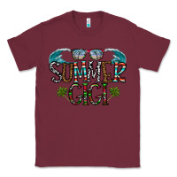 Burgundy summer gigi Classic Tee - CowhideDigitalArt