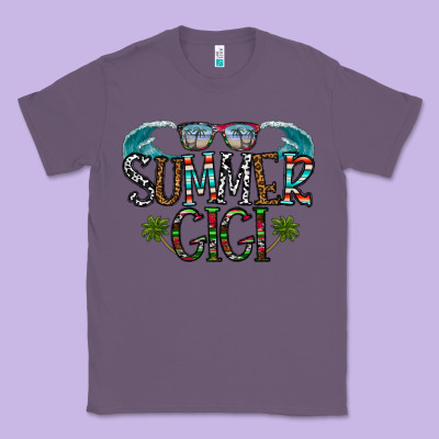 Summer Gigi Classic Tee Designed By Cowhidedigitalart