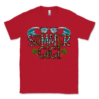Red summer gigi Classic Tee - CowhideDigitalArt