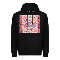 Black on my husbunds last nerve pink Premium Hoodie - MaliasSmallBusiness