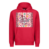 Cardinal on my husbunds last nerve pink Premium Hoodie - MaliasSmallBusiness