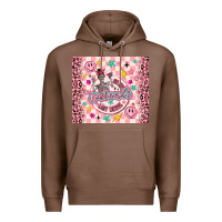Chestnut on my husbunds last nerve pink Premium Hoodie - MaliasSmallBusiness