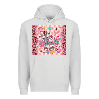 Dove Grey on my husbunds last nerve pink Premium Hoodie - MaliasSmallBusiness
