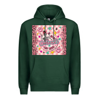Sports Green on my husbunds last nerve pink Premium Hoodie - MaliasSmallBusiness