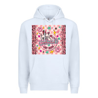 White on my husbunds last nerve pink Premium Hoodie - MaliasSmallBusiness