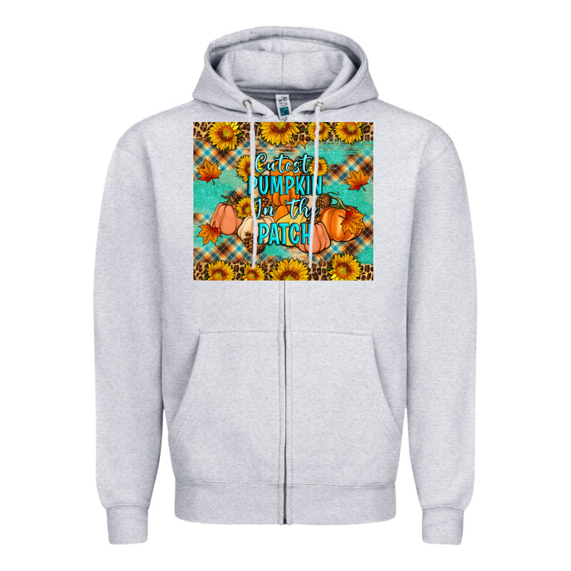 Cutest Pumpkin In The Patch Zipper Hoodie by Artiststas | Teevron