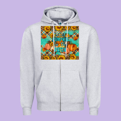 Cutest Pumpkin In The Patch Zipper Hoodie Designed By Artiststas