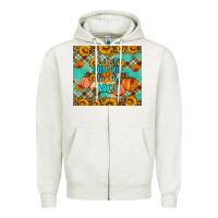 Oatmeal Heather Cutest pumpkin in the patch Zipper Hoodie - Artiststas