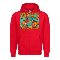 Red Cutest pumpkin in the patch Zipper Hoodie - Artiststas