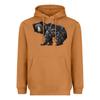 Meerkat Sloth Bear Heavyweight Hoodie - LillyAllenDesigns