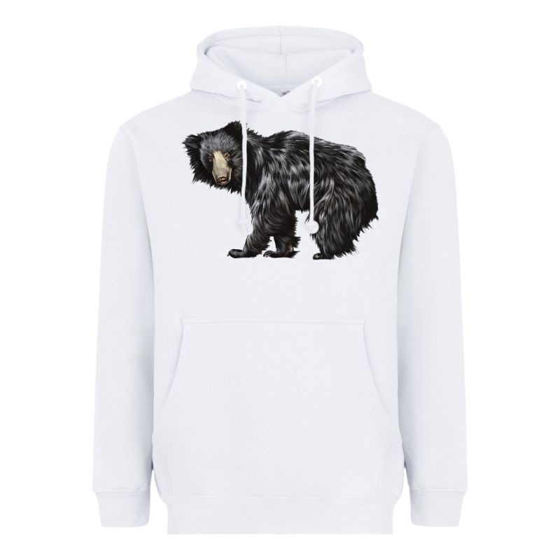 Sloth Bear Heavyweight Hoodie by LillyAllenDesigns | Teevron
