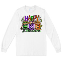 White happy halloween jar Long Sleeve Tee - RacoonDesign