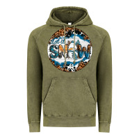 Vintage Olive Let It Snow Vintage Hoodie - RanaPortraitStore