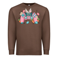 Chestnut happy easter Premium Sweatshirt - MaliasSmallBusiness