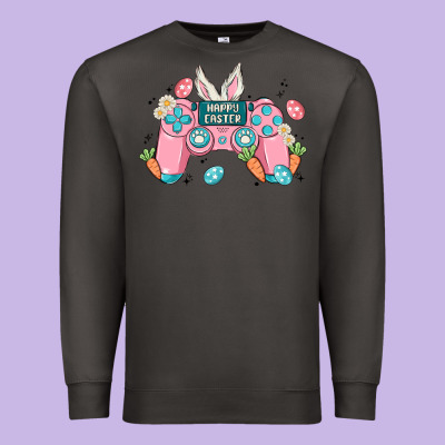 Happy Easter Premium Sweatshirt Designed By Maliassmallbusiness