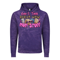 Cloud Purple can't talk right now doing mom stuff Vintage Hoodie - JahusDesignShop