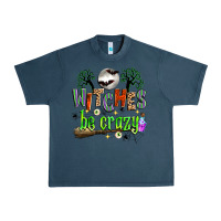 Midnight Navy witches be crazy Urban Heavy Tee - Zillion Design Studio